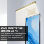 Method Lights Classic 12" - Battery Operated Smart LED Traditional Picture Light