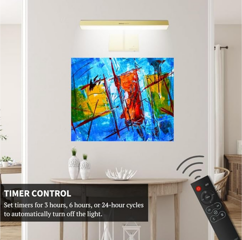 Method Lights Classic 12" - Battery Operated Smart LED Traditional Picture Light
