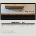 Method Lights Classic 12" - Battery Operated Smart LED Traditional Picture Light