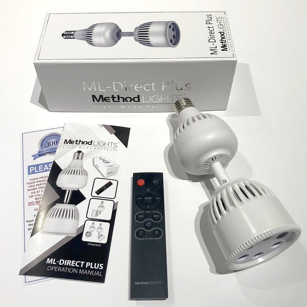 Method Lights Method Lights ML200 Plus Wireless LED Ceiling Mounted Picture Light ...