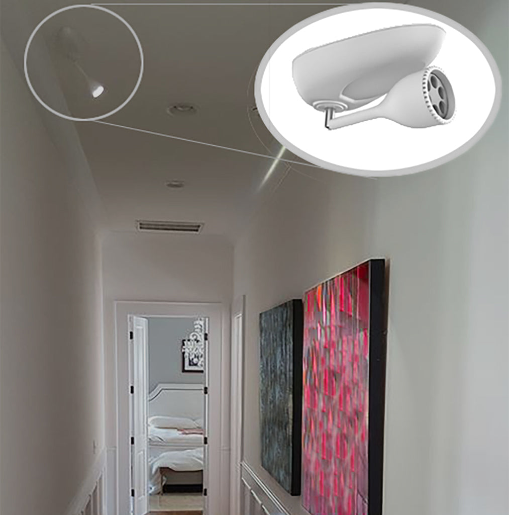 Method Lights Method Lights ML200 Plus Wireless LED Ceiling Mounted Picture Light ...